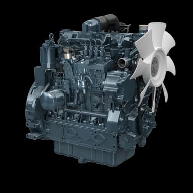 Дизельный двигатель Kubota V3800DI-T-E2B — фото 1 thumbnail